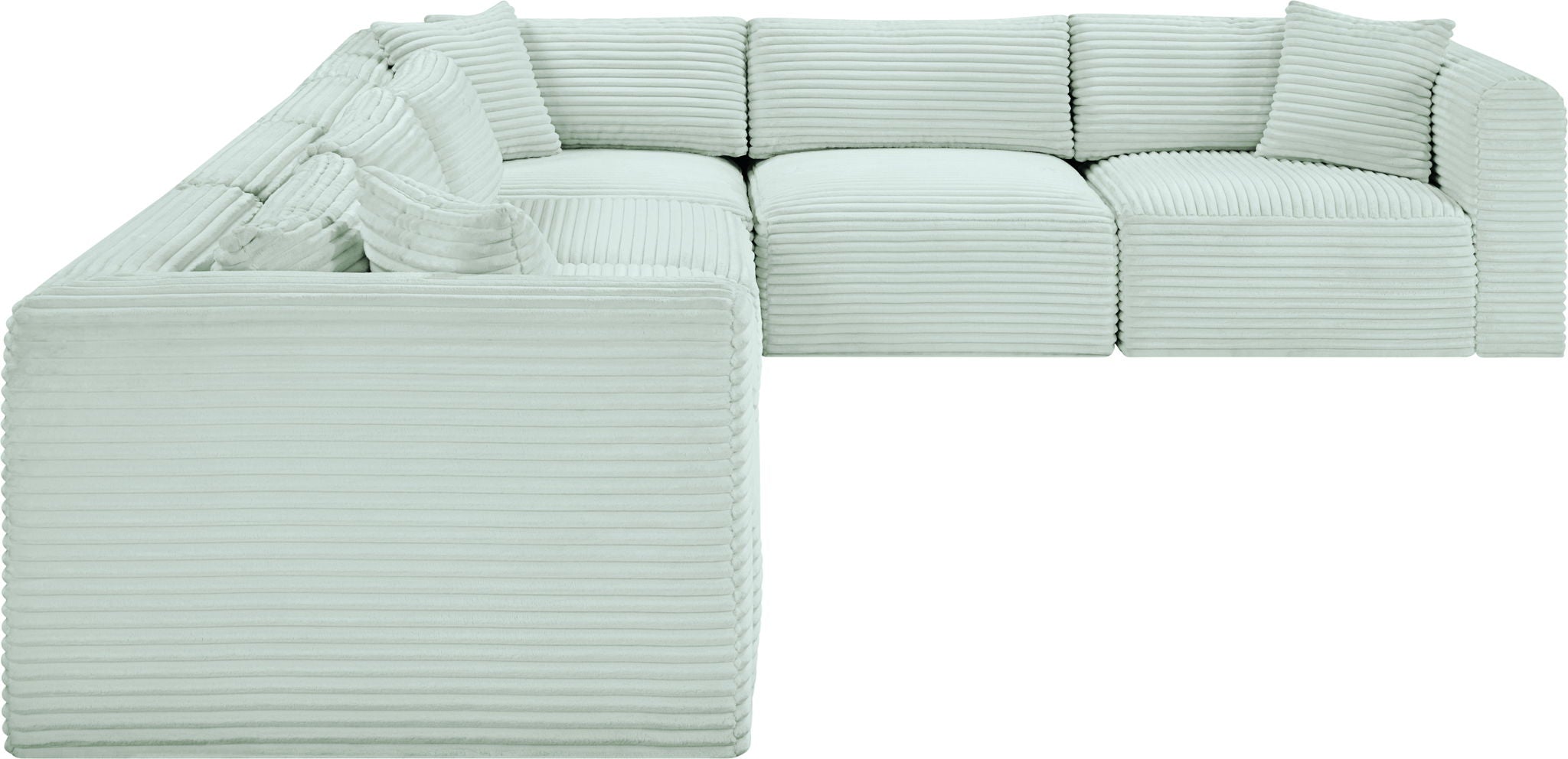 Shaggy - 6 Piece Modular Corner Sectional - Urban Living Furniture (Los Angeles, CA)