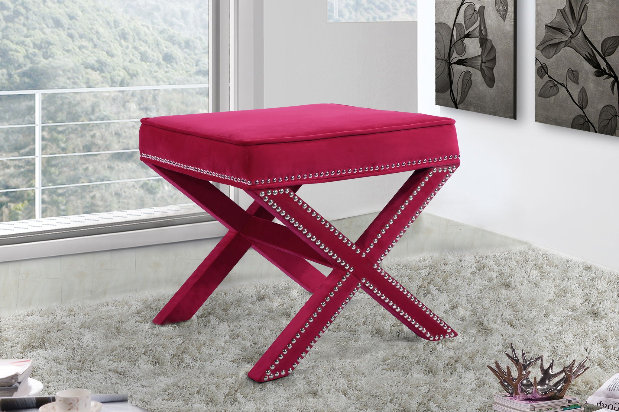 Nixon - Bench Ottoman - Urban Living Furniture (Los Angeles, CA)