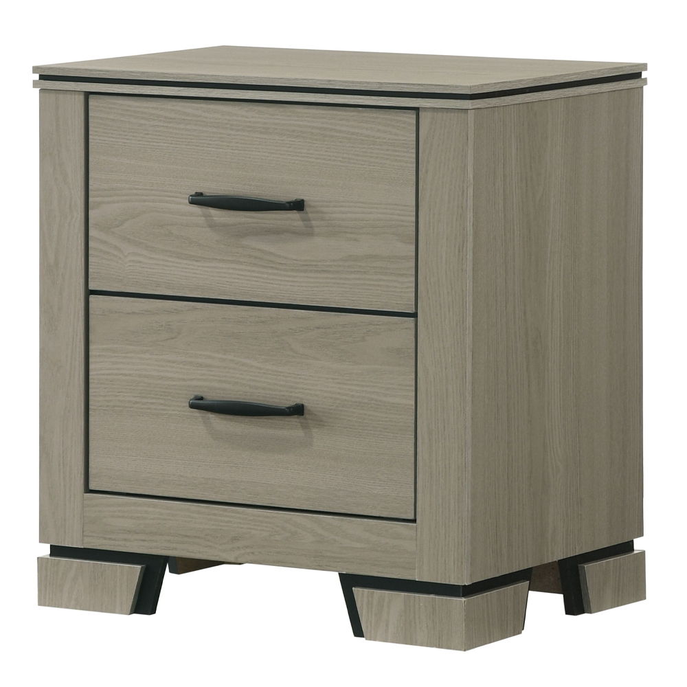 Joanna - Nightstand - Weathered Gray - Urban Living Furniture (Los Angeles, CA)