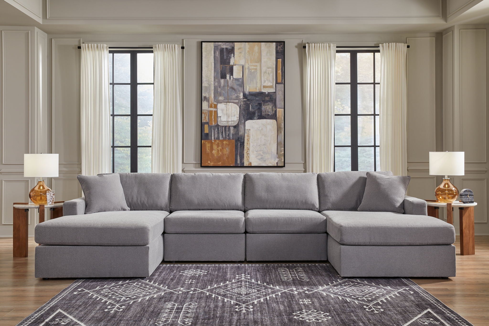 Modmax - Granite - Sectional - Urban Living Furniture (Los Angeles, CA)