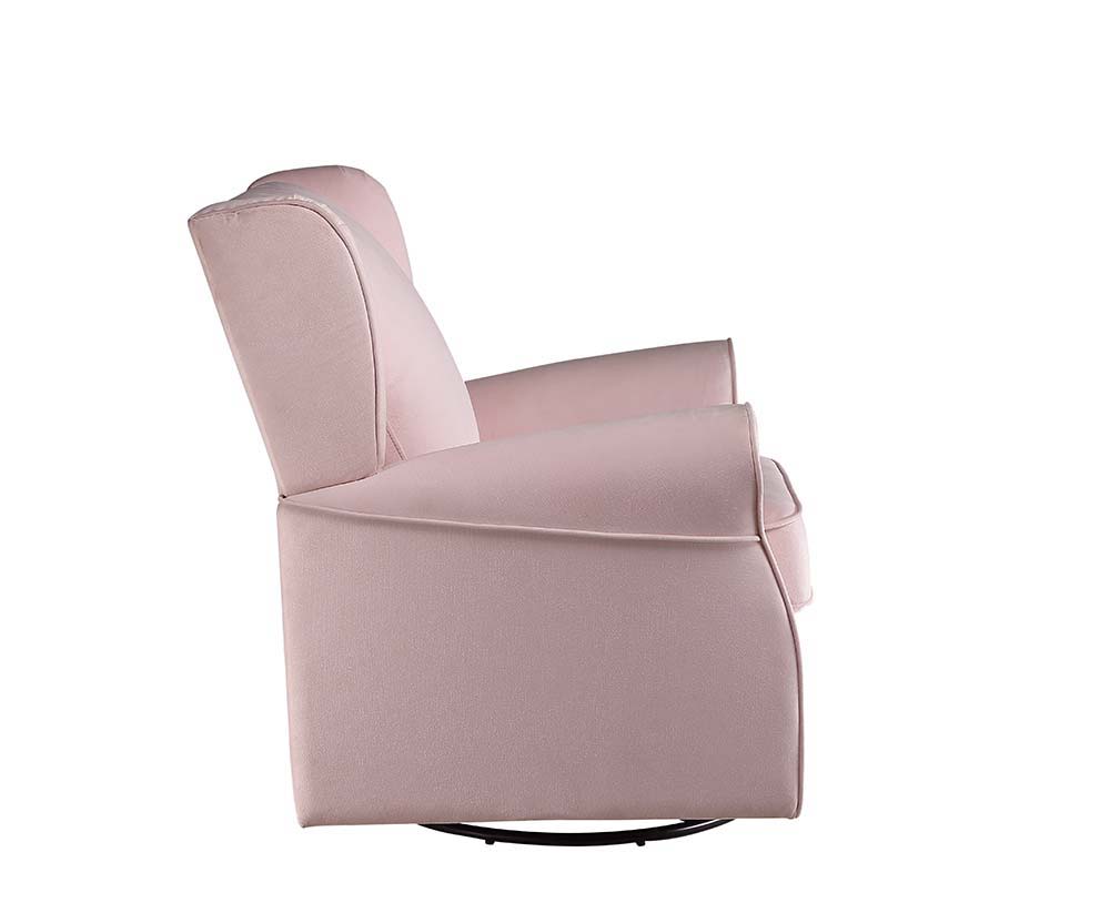Tamaki - Swivel Chair - Pink Fabric - Urban Living Furniture (Los Angeles, CA)