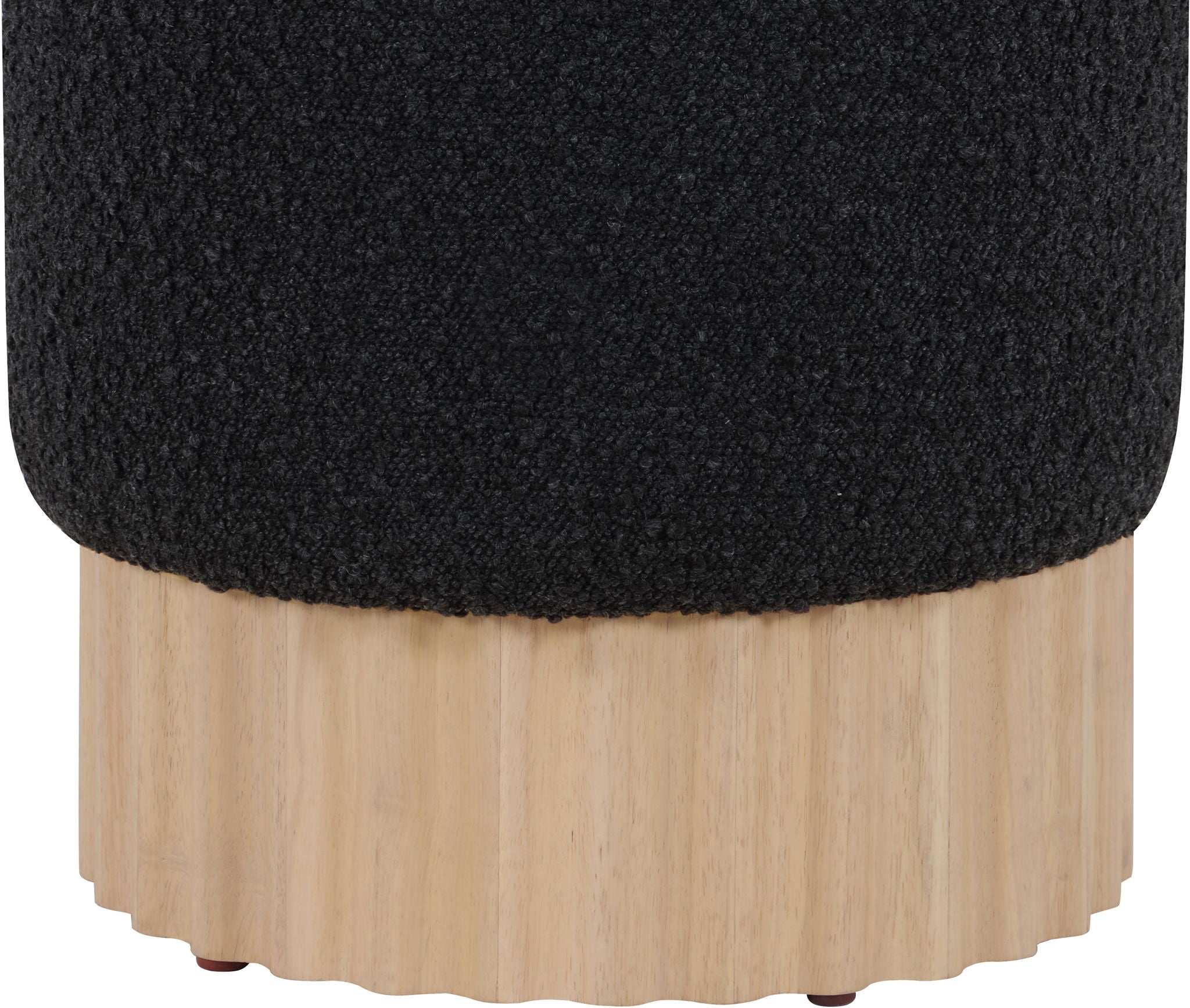 Veranda - Ottoman / Stool With Natural Base - Urban Living Furniture (Los Angeles, CA)
