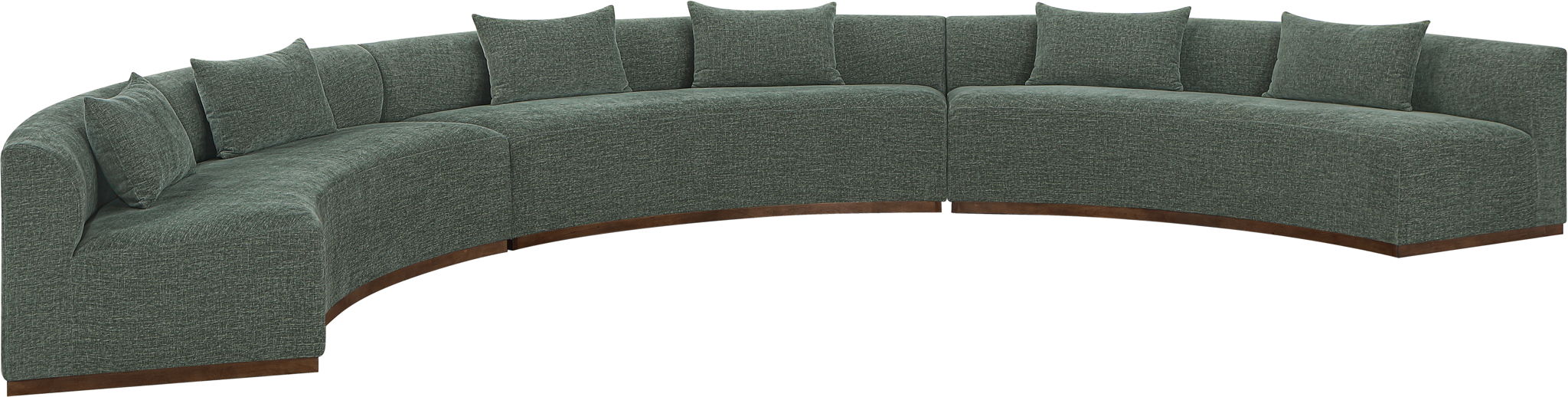 Avanti - Chenille Fabric Upholstered 3 Piece Modular Sectional - Urban Living Furniture (Los Angeles, CA)