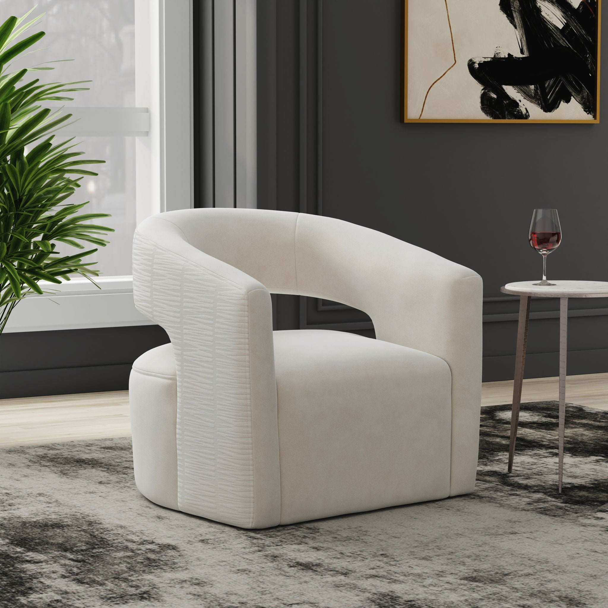 Orbit - Open Back Accent Chair - Urban Living Furniture (Los Angeles, CA)