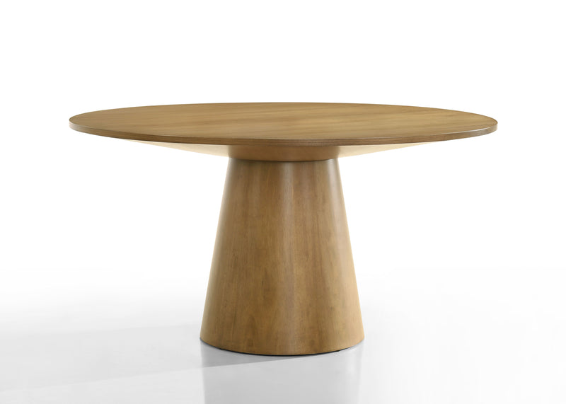 Jasper - Wide Contemporary Round Dining Table - Urban Living Furniture (Los Angeles, CA)