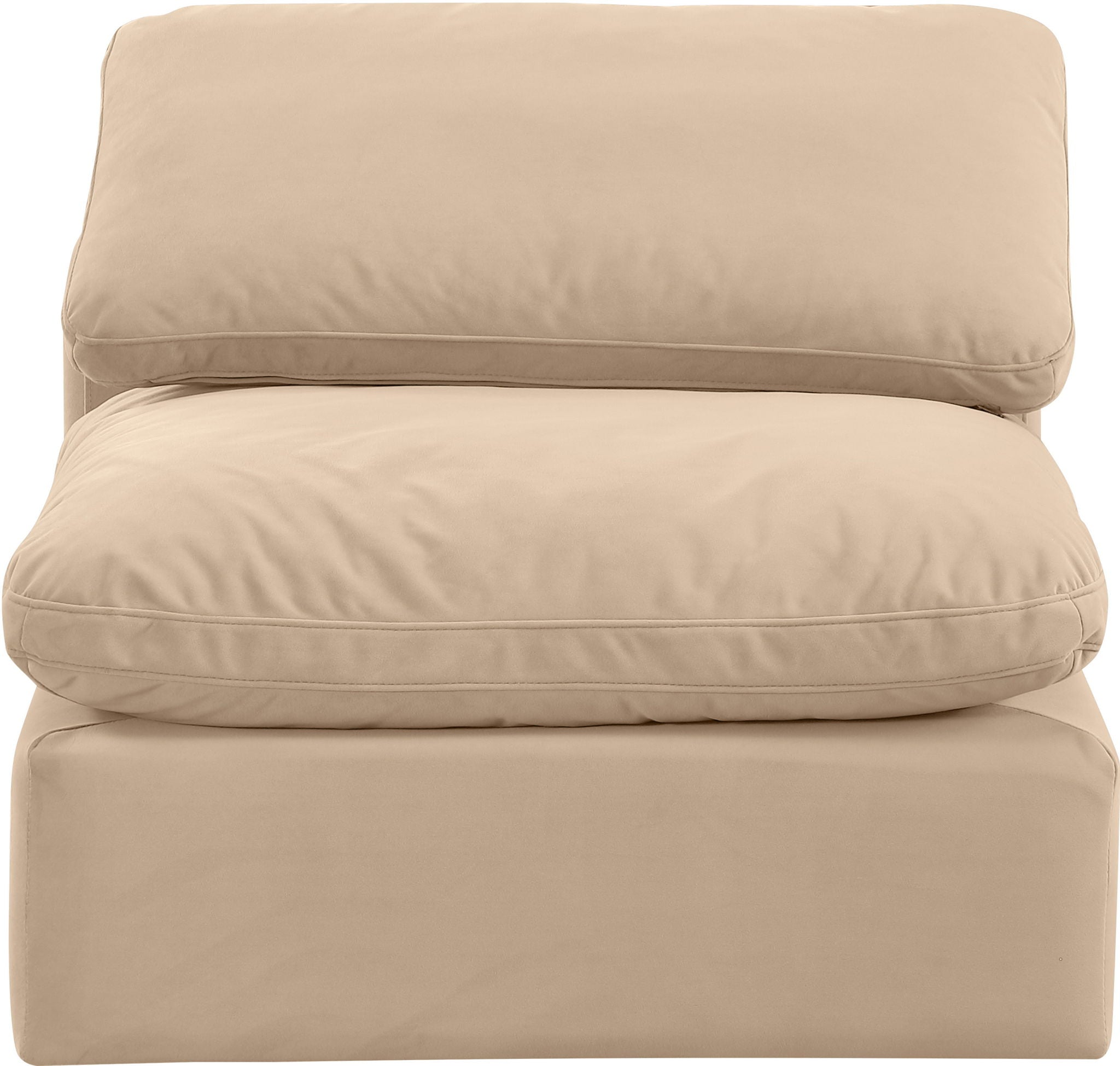 Indulge - Velvet Armless Chair