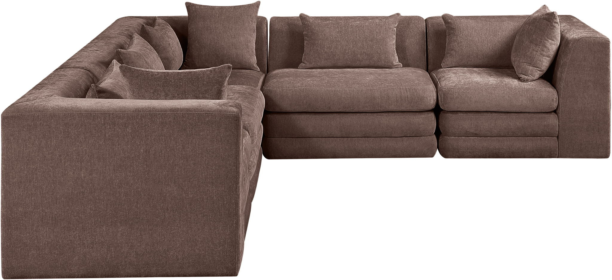 Stellar - 5 Piece Upholstered Modular Sectional - Urban Living Furniture (Los Angeles, CA)