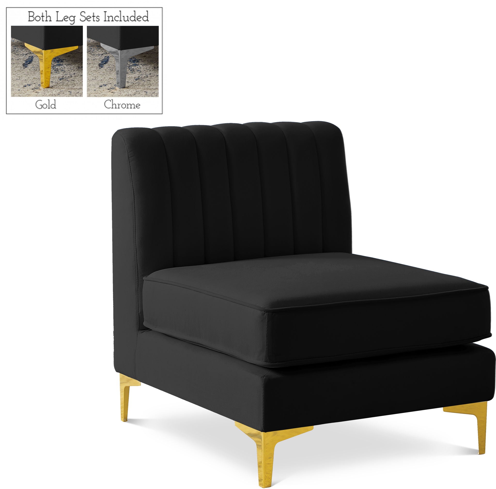 Alina - Armless Chair - Urban Living Furniture (Los Angeles, CA)