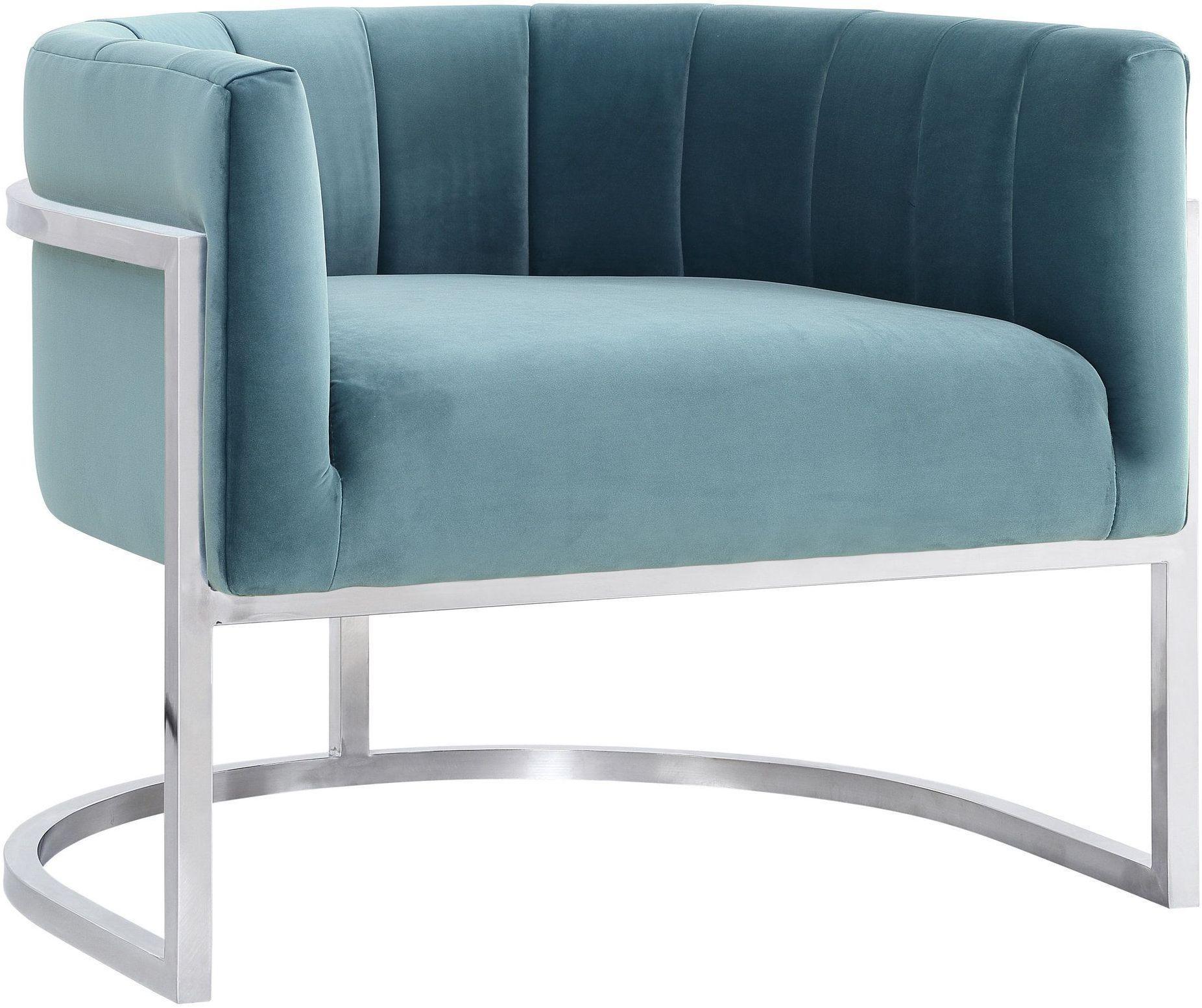 Magnolia - Chair with Silver Base - Urban Living Furniture (Los Angeles, CA)