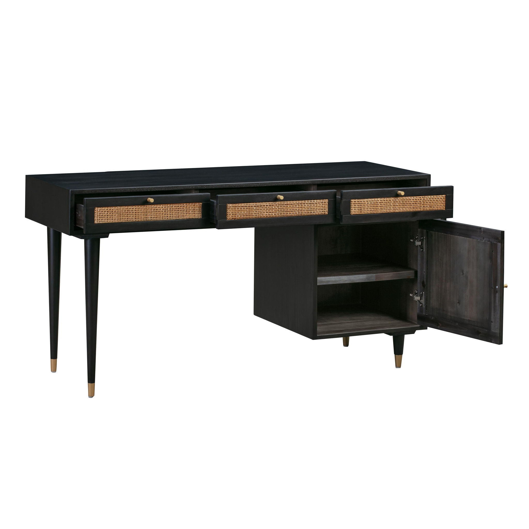 Sierra Noir - Desk - Black - Urban Living Furniture (Los Angeles, CA)