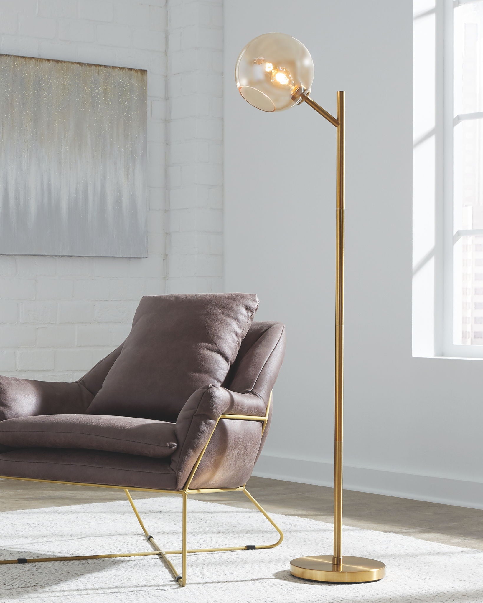 Abanson - Metal Lamp - Urban Living Furniture (Los Angeles, CA)