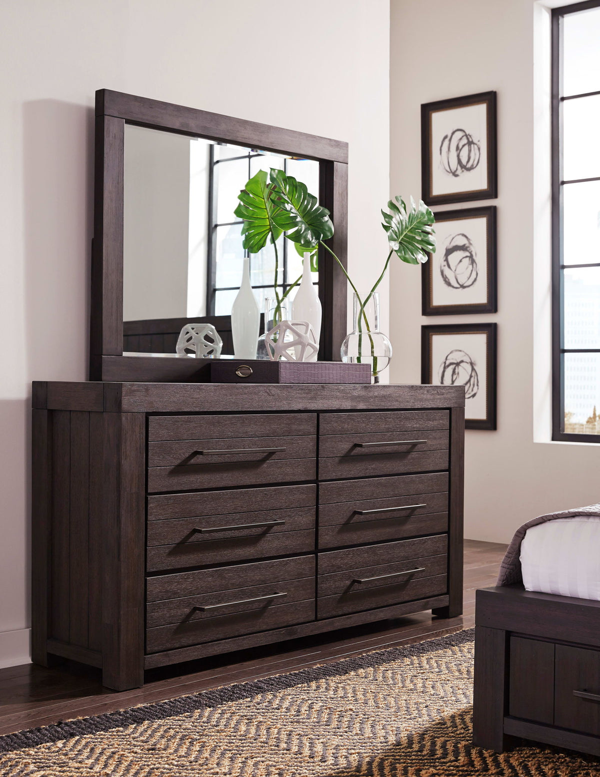 Heath - Six Drawer Dresser - Basalt Gray (2024)