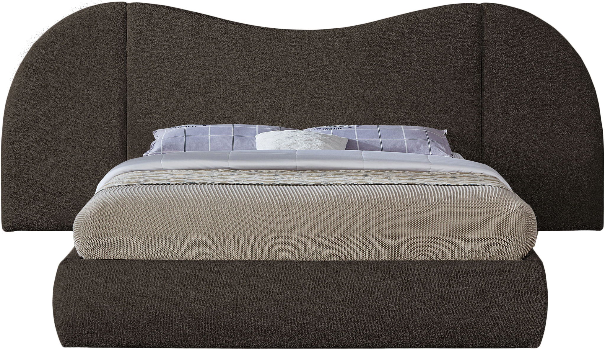 Everest - Boucle Fabric Bed - Urban Living Furniture (Los Angeles, CA)