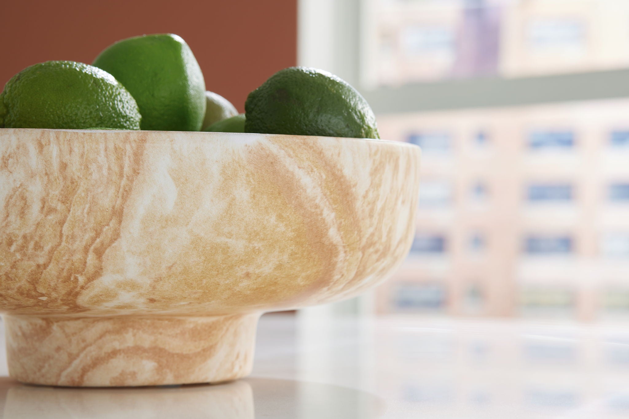 Cammen - Tan / White - Bowl - Urban Living Furniture (Los Angeles, CA)