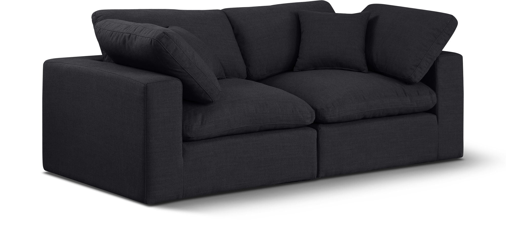 Comfy - Linen Modular Sofa 2 Seats - Urban Living Furniture (Los Angeles, CA)