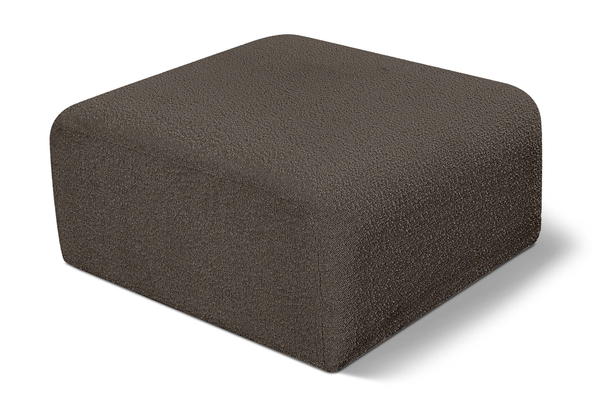 Arc - Boucle Fabric Ottoman - Urban Living Furniture (Los Angeles, CA)