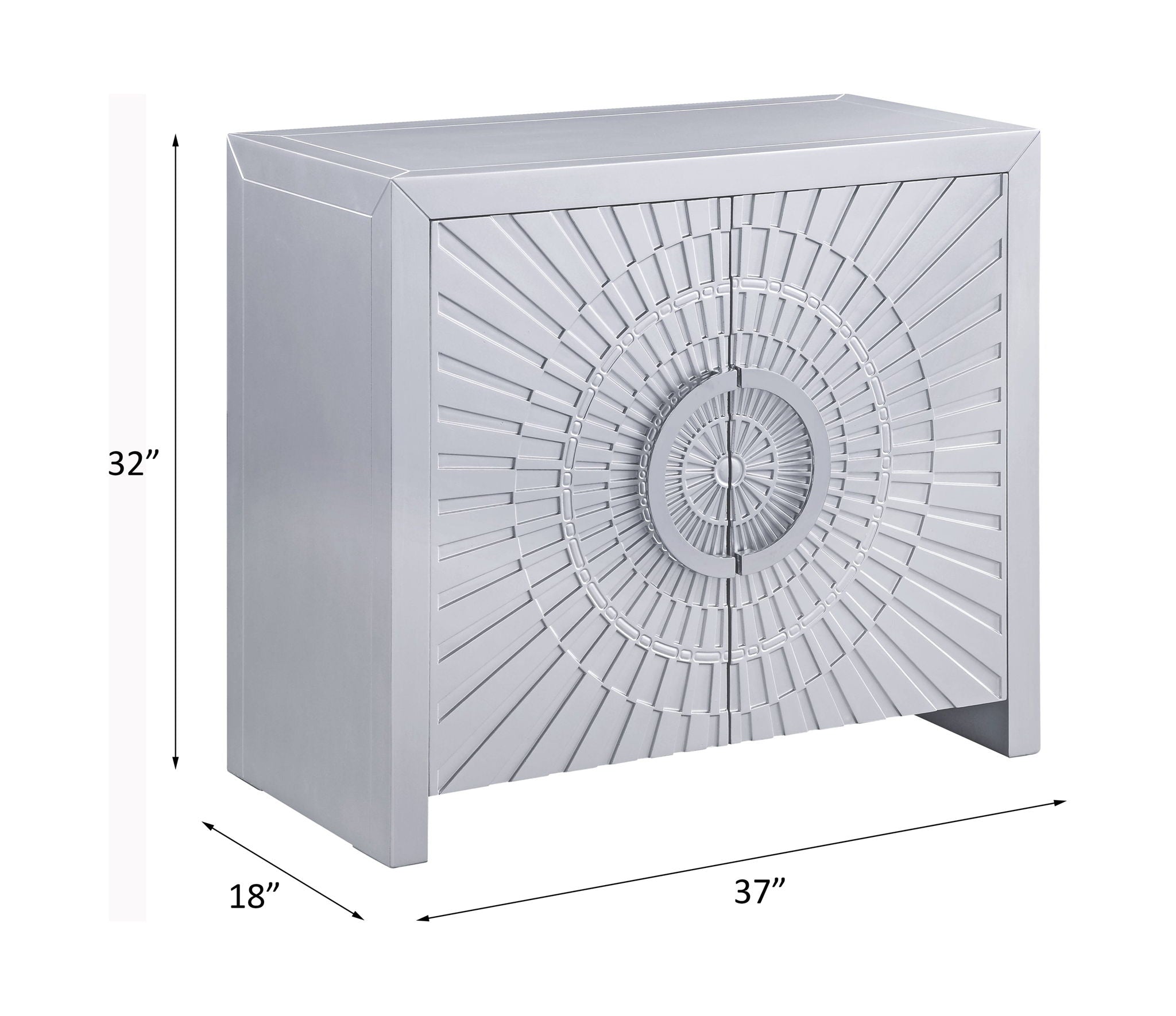 Cicero - Console Cabinet - Platinum - Urban Living Furniture (Los Angeles, CA)