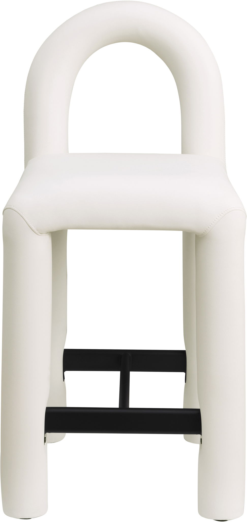 Amari - Faux Leather Stool - Urban Living Furniture (Los Angeles, CA)