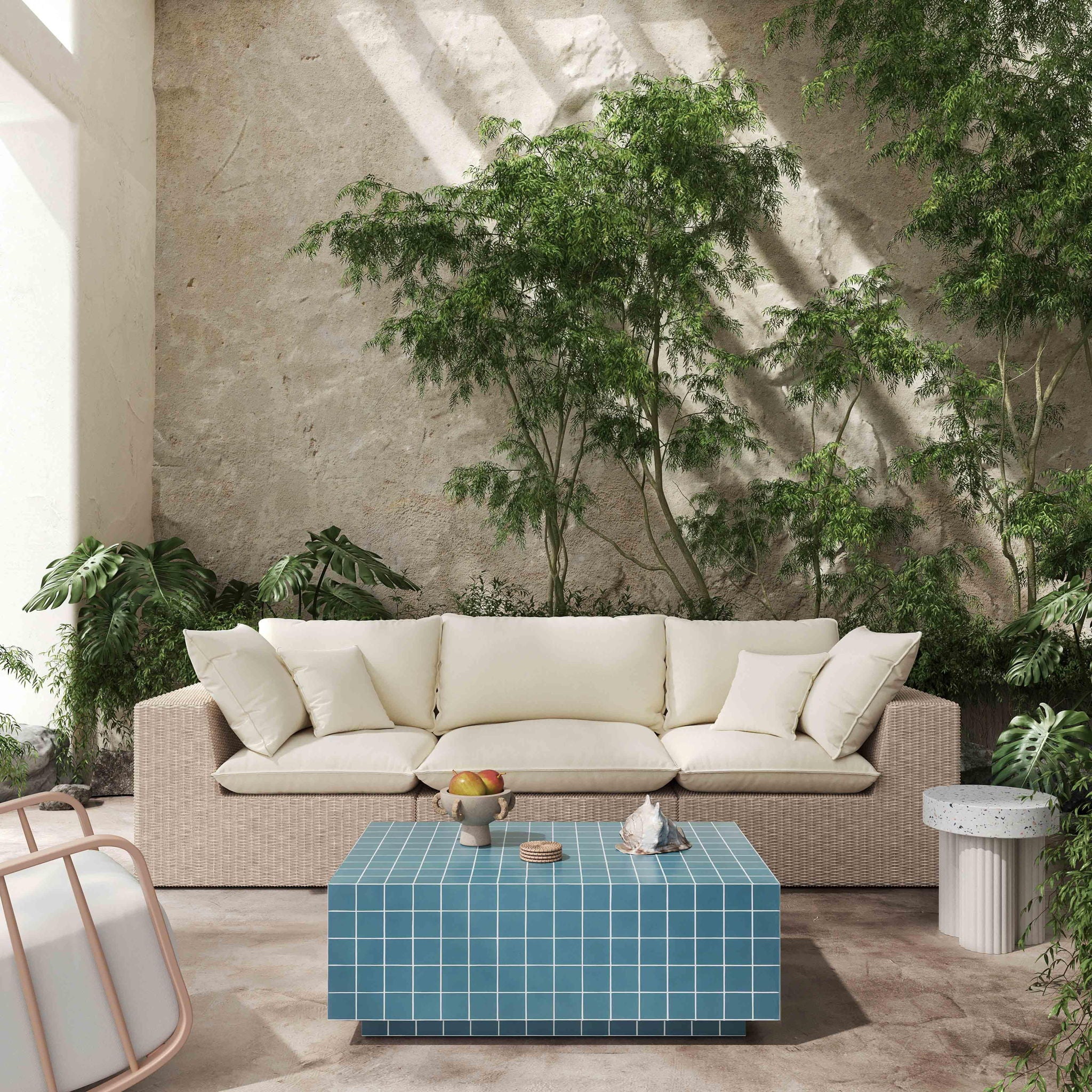 Mixie - Tile Indoor / Outdoor Coffee Table - Urban Living Furniture (Los Angeles, CA)