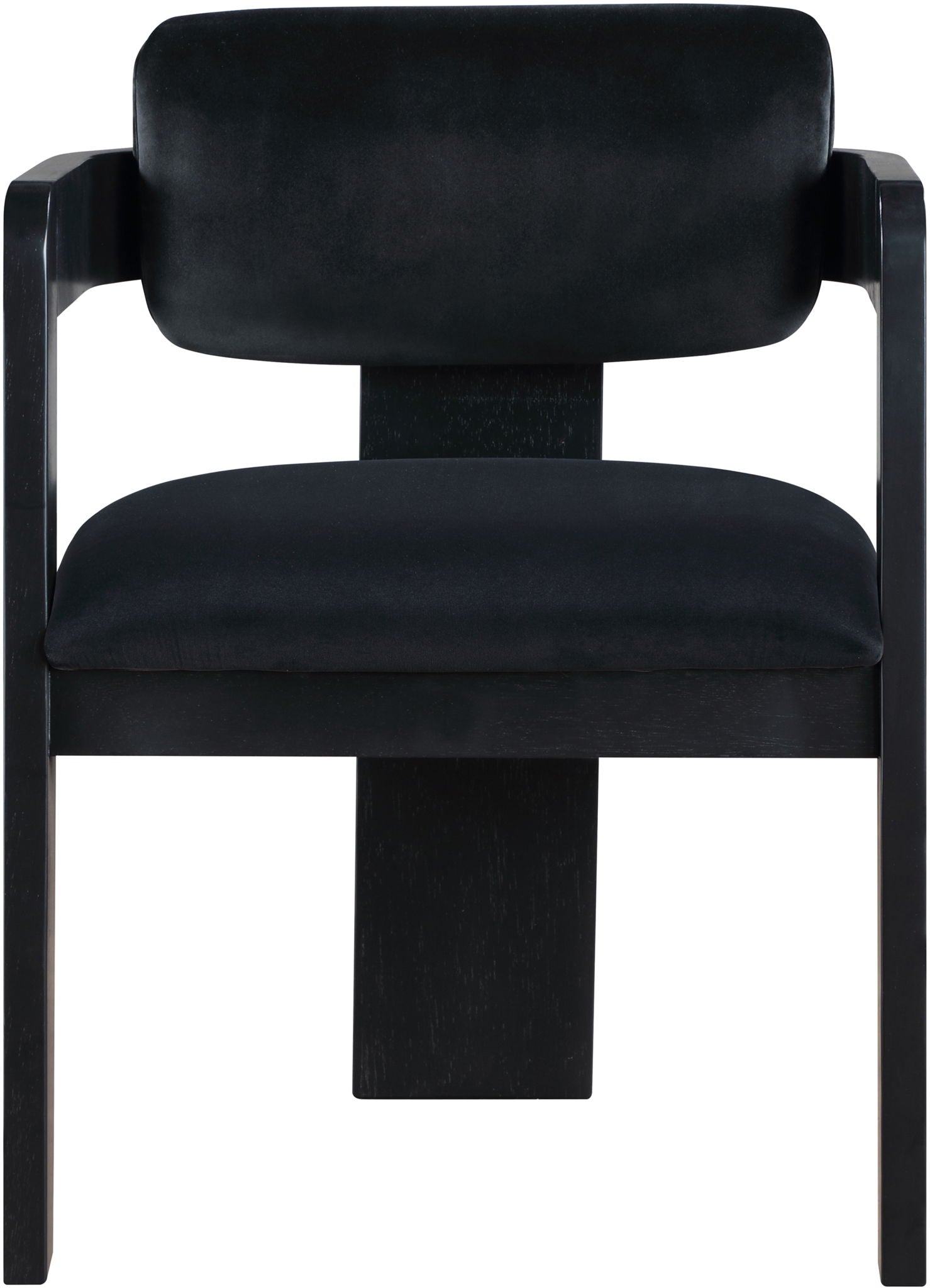 Sacha - Velvet Dining Chair With Black Base (Set of 2) - Urban Living Furniture (Los Angeles, CA)