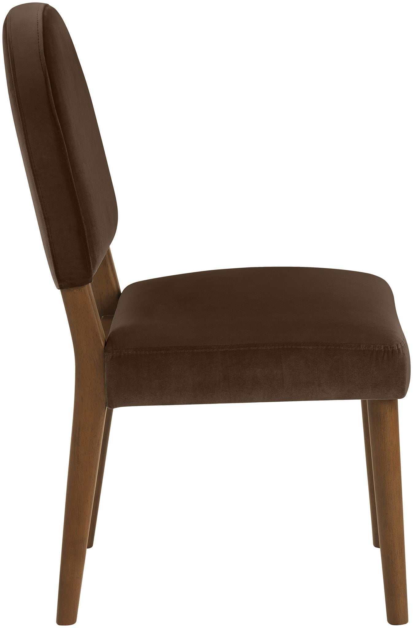 Varinelle - Velvet Dining Chair (Set of 2) - Walnut Frame - Urban Living Furniture (Los Angeles, CA)