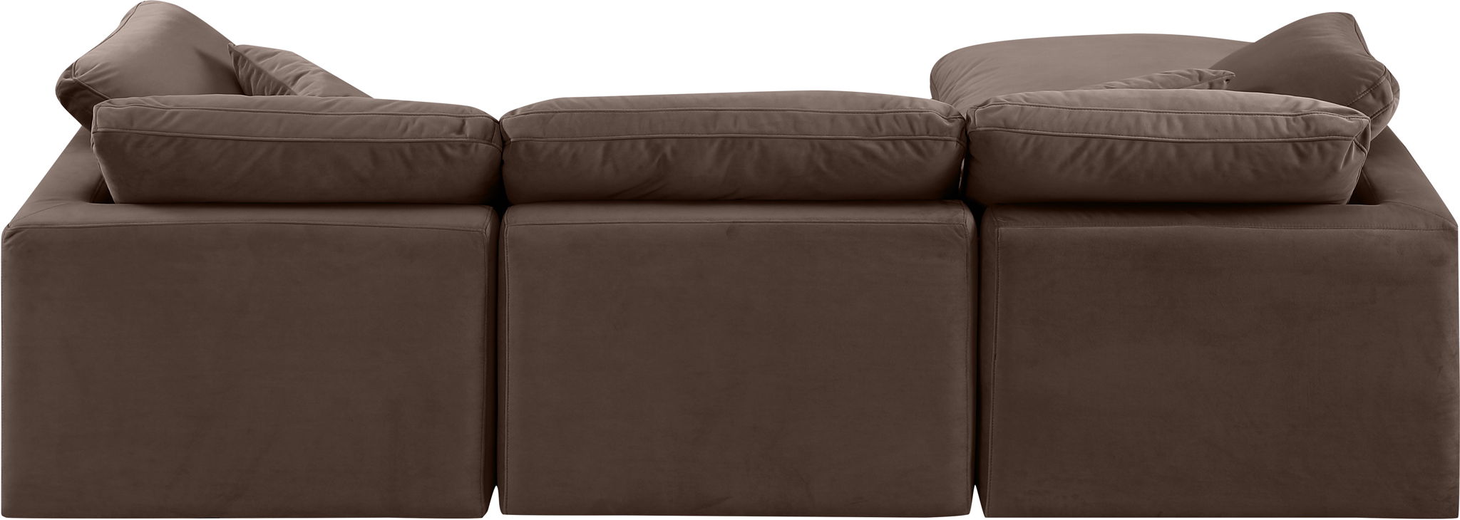 Indulge - Velvet 4 Piece Modular Sectional With Chaise - Urban Living Furniture (Los Angeles, CA)