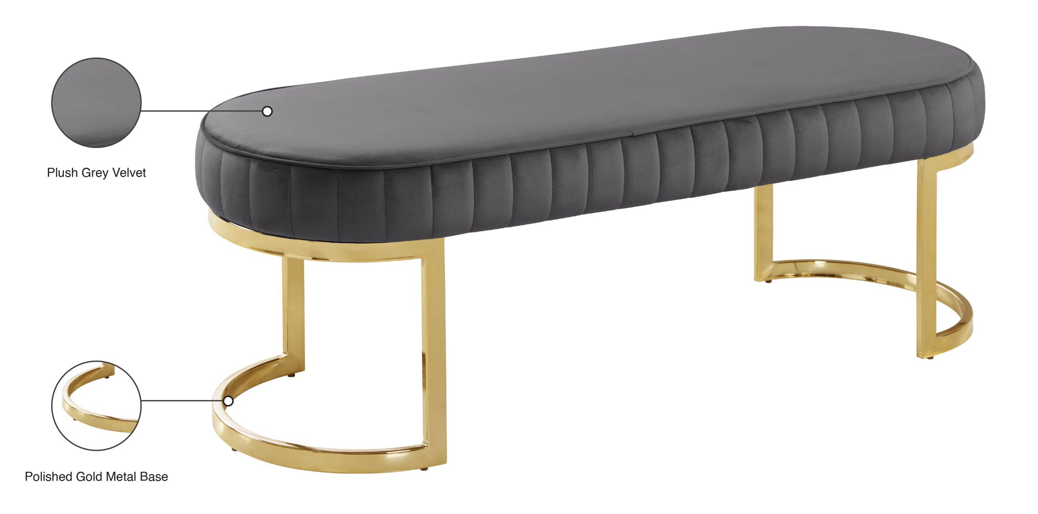Lemar - Bench - Urban Living Furniture (Los Angeles, CA)