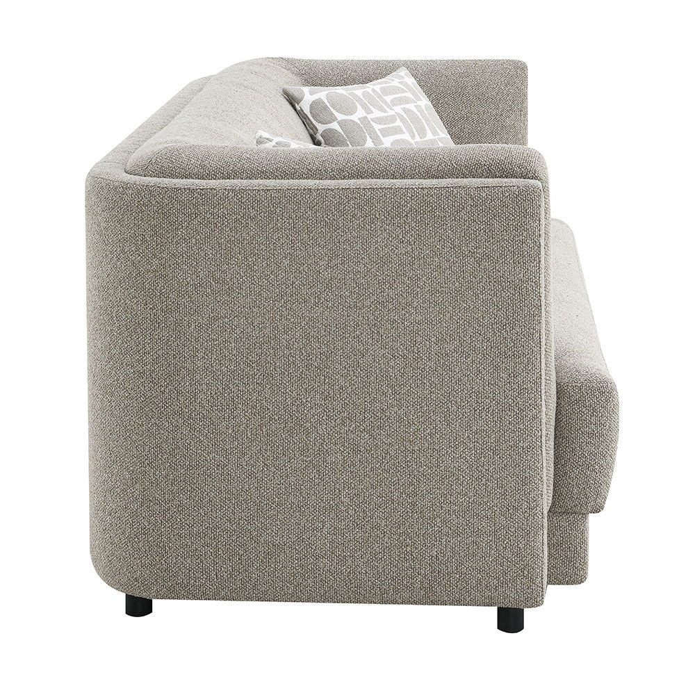Glenda - Sofa With 3 Pillows - Gray Chenille - Urban Living Furniture (Los Angeles, CA)