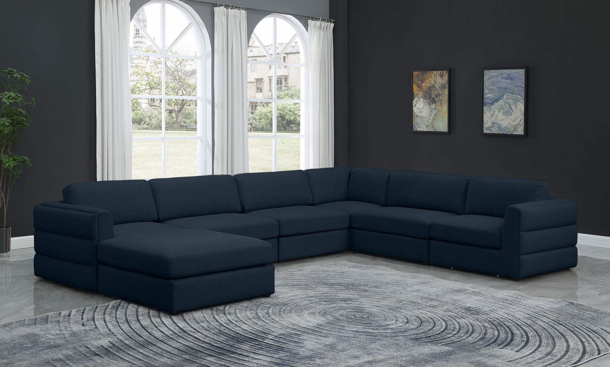 Beckham - 7 Piece Modular Sectional With Chaise - Urban Living Furniture (Los Angeles, CA)