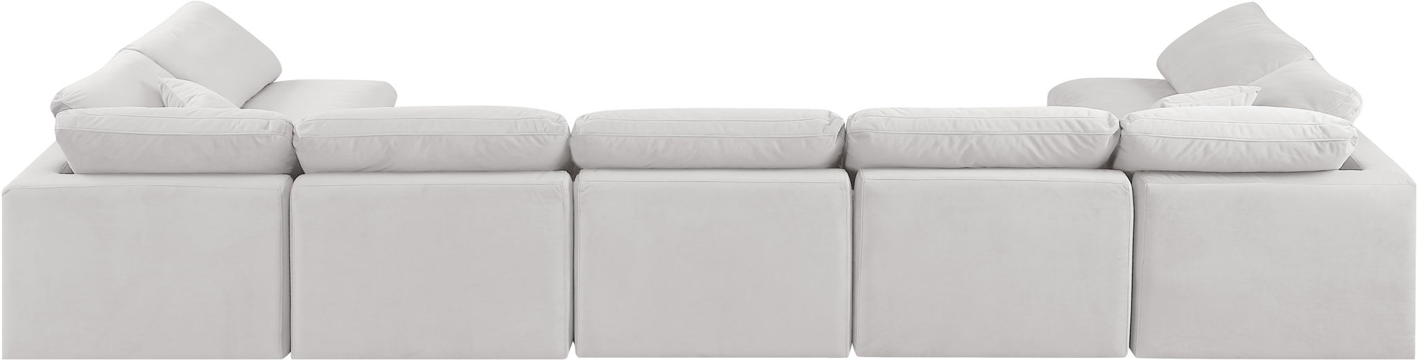 Indulge - Velvet 7 Piece Modular U-Shaped Sectional - Urban Living Furniture (Los Angeles, CA)