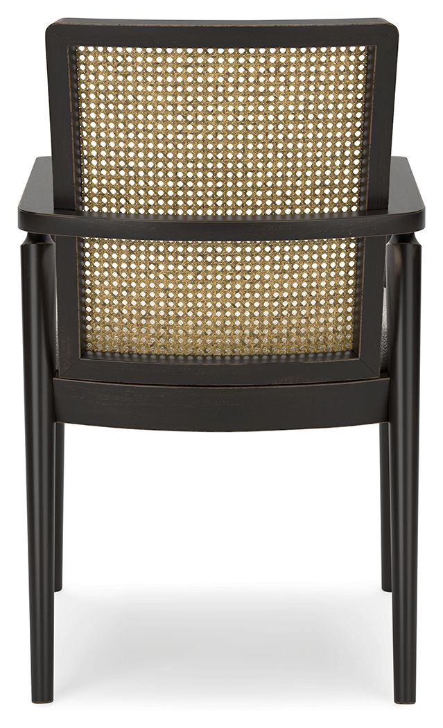 Galliden - Black - Dining Upholstered Arm Chair (Set of 2) - Urban Living Furniture (Los Angeles, CA)