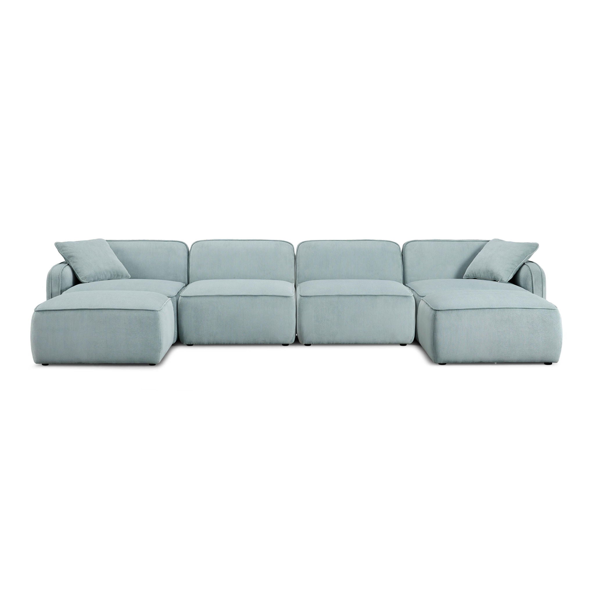 Travie - 6-Piece Modular U-Sectional - Urban Living Furniture (Los Angeles, CA)