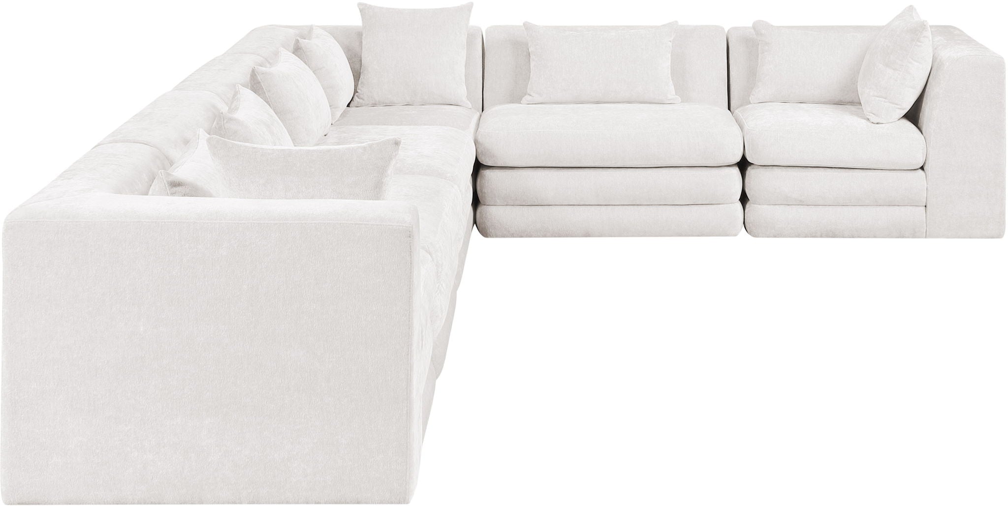 Stellar - 6 Piece Upholstered Modular Sectional - Urban Living Furniture (Los Angeles, CA)