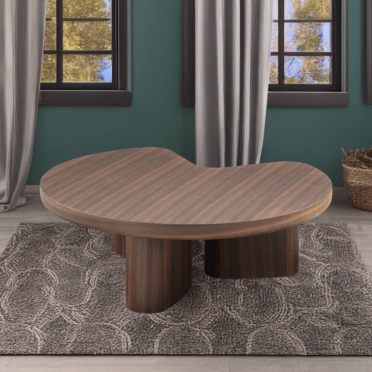 Yoab - Coffee Table - Smoked Oak - Urban Living Furniture (Los Angeles, CA)