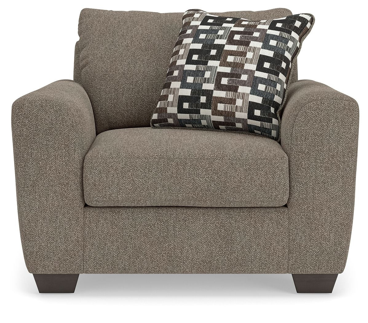 Triston-Peaks - Chair And A Half - Suede - Urban Living Furniture (Los Angeles, CA)