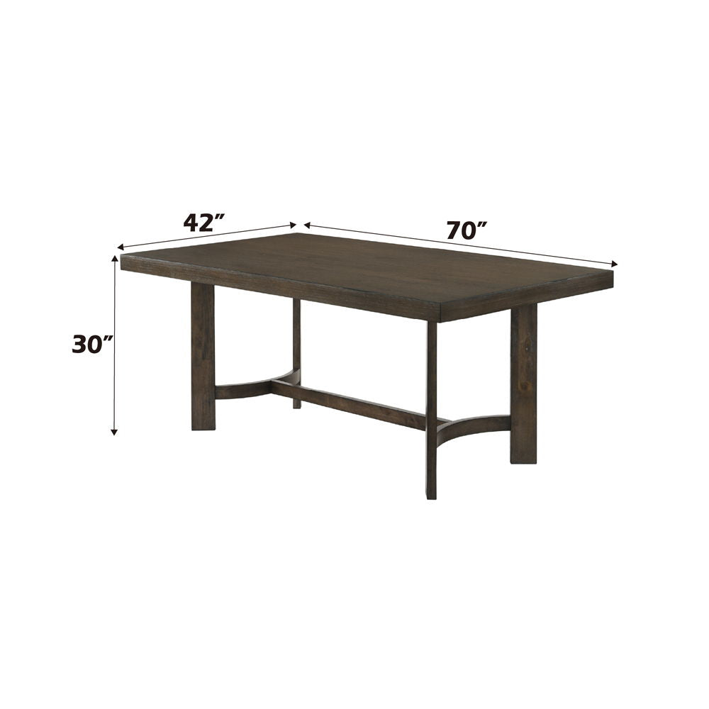 Farren - Dining Table - Weathered Oak - Urban Living Furniture (Los Angeles, CA)