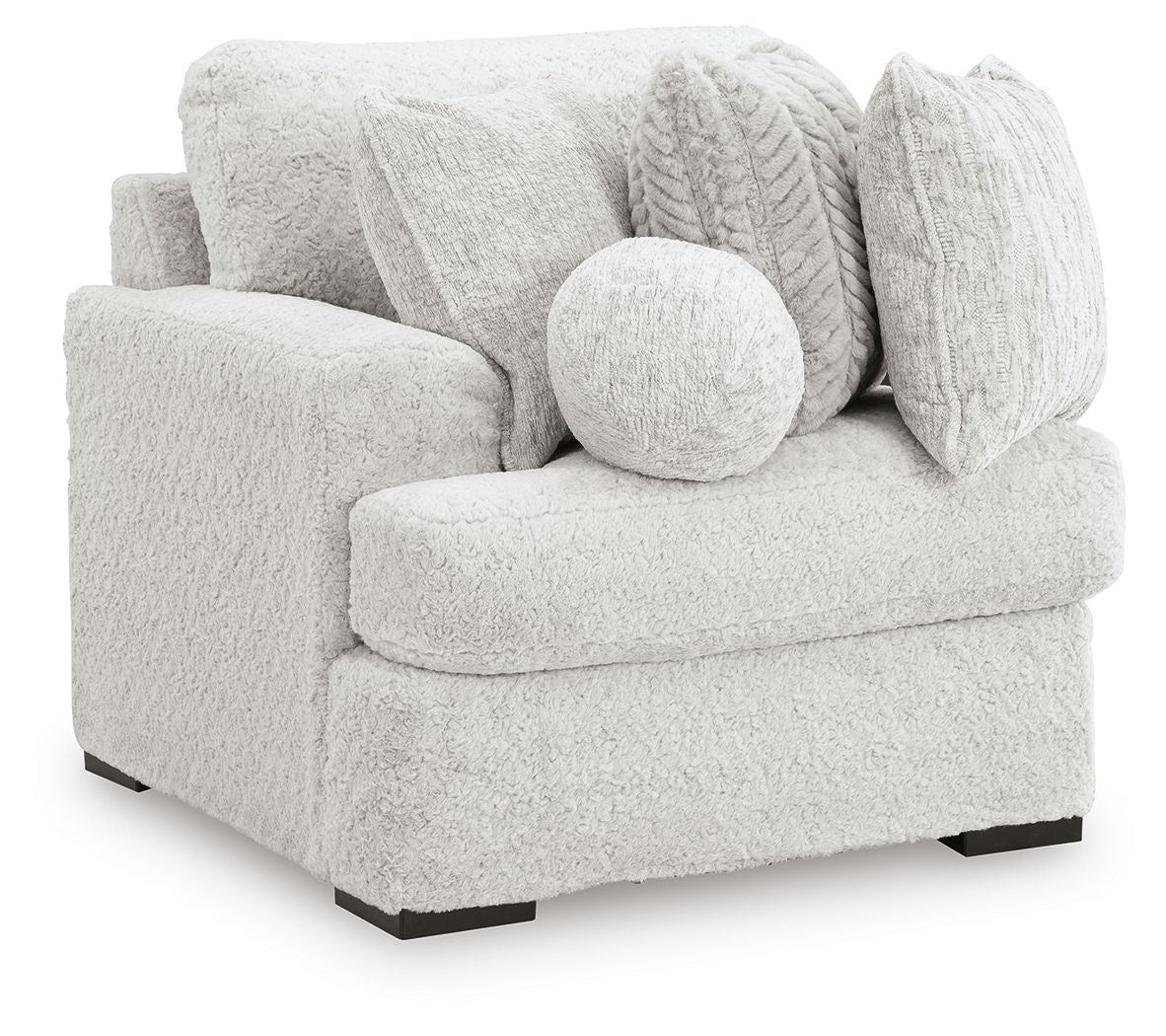 Cuddle Plush - LAF Corner Chair - Arctic - Urban Living Furniture (Los Angeles, CA)