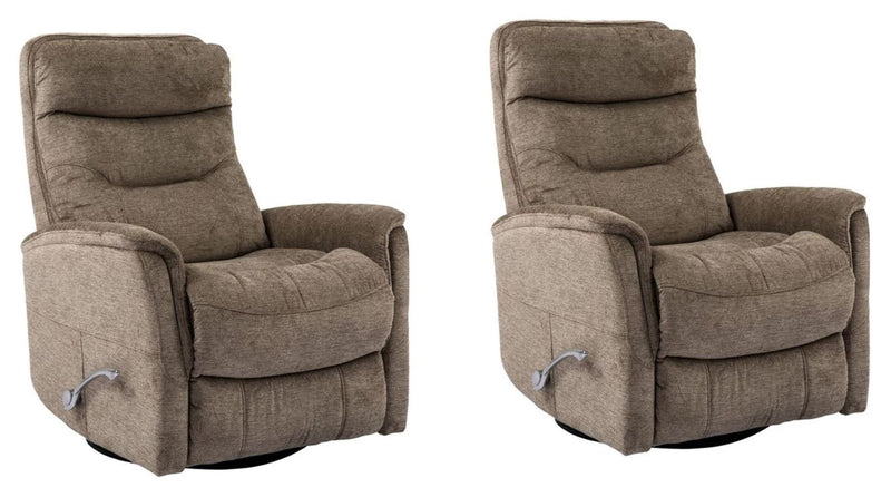 Gemini - 33.5" Swivel Glider Recliner (Set of 2)
