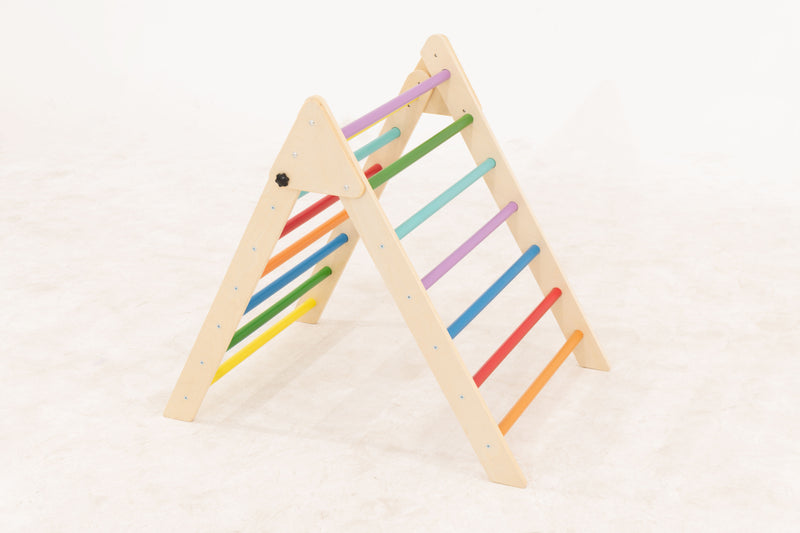 Gardenia - Pikler Triangle Set, Montessori Toddler Climbing Toys, 2 Piece