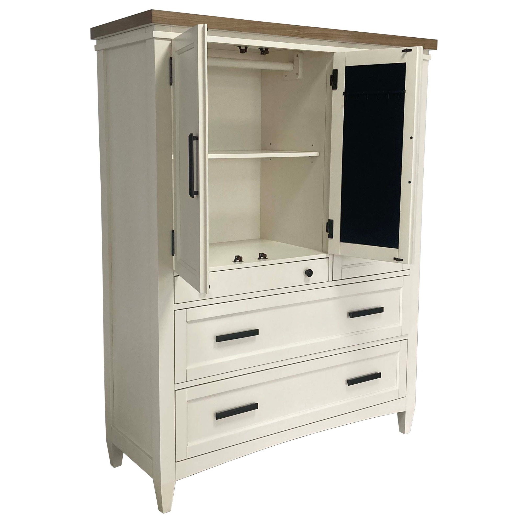 Americana Modern Bedroom - Door Chest - Cotton - Urban Living Furniture (Los Angeles, CA)