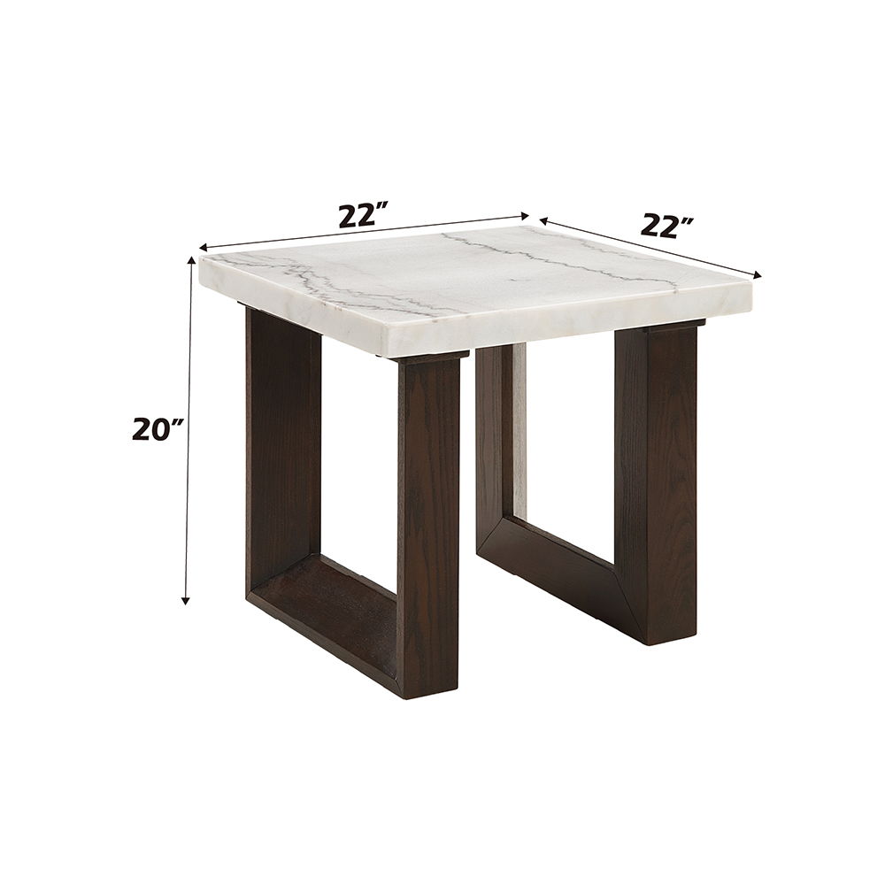 Edwyn - Table With Marble Top - Urban Living Furniture (Los Angeles, CA)