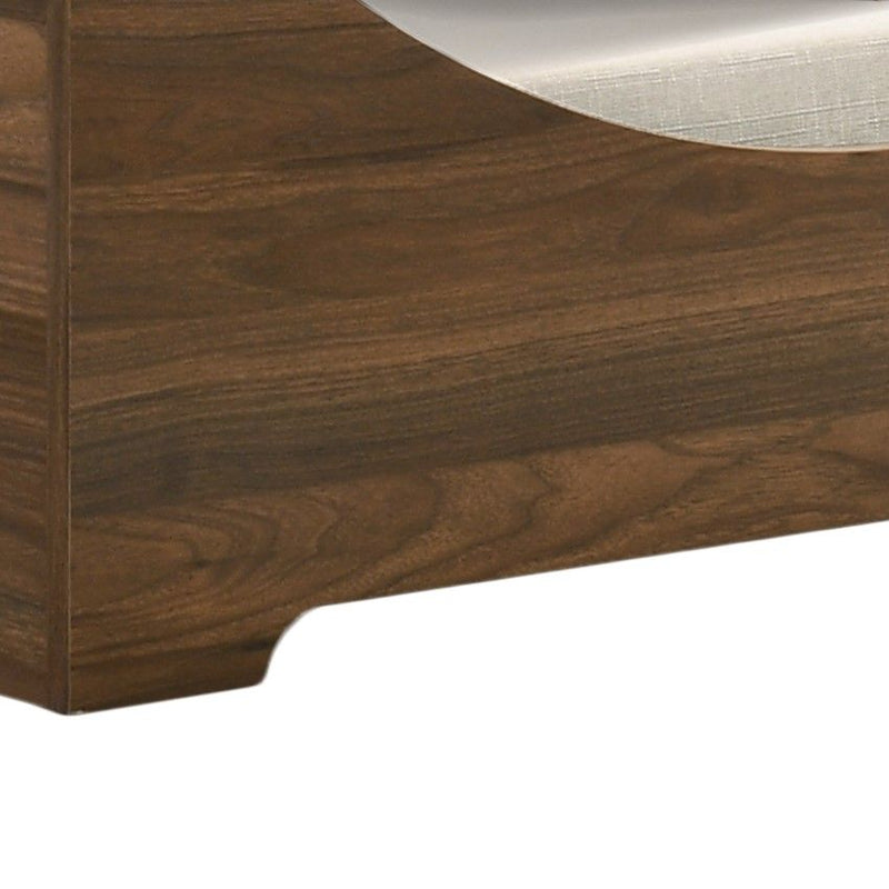 Gibson - Alder Wood Finish Modern Comfy Pet Bed With Cushion - Brown - Urban Living Furniture (Los Angeles, CA)