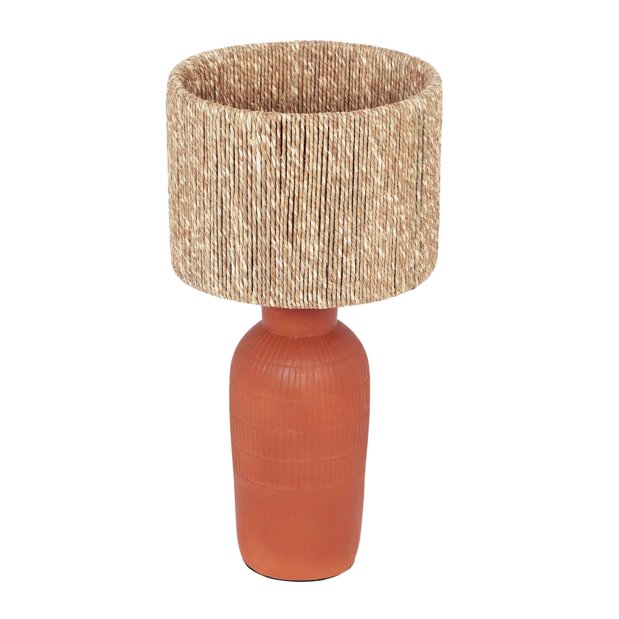 Atrani - Table Lamp - Natural / Terracotta - Urban Living Furniture (Los Angeles, CA)