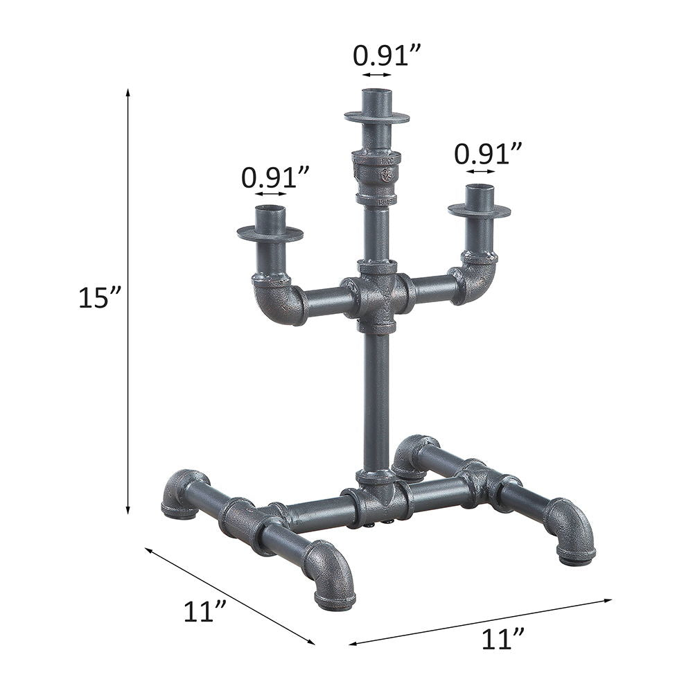 Brantley - Candle Holder - Sandy Gray - Urban Living Furniture (Los Angeles, CA)