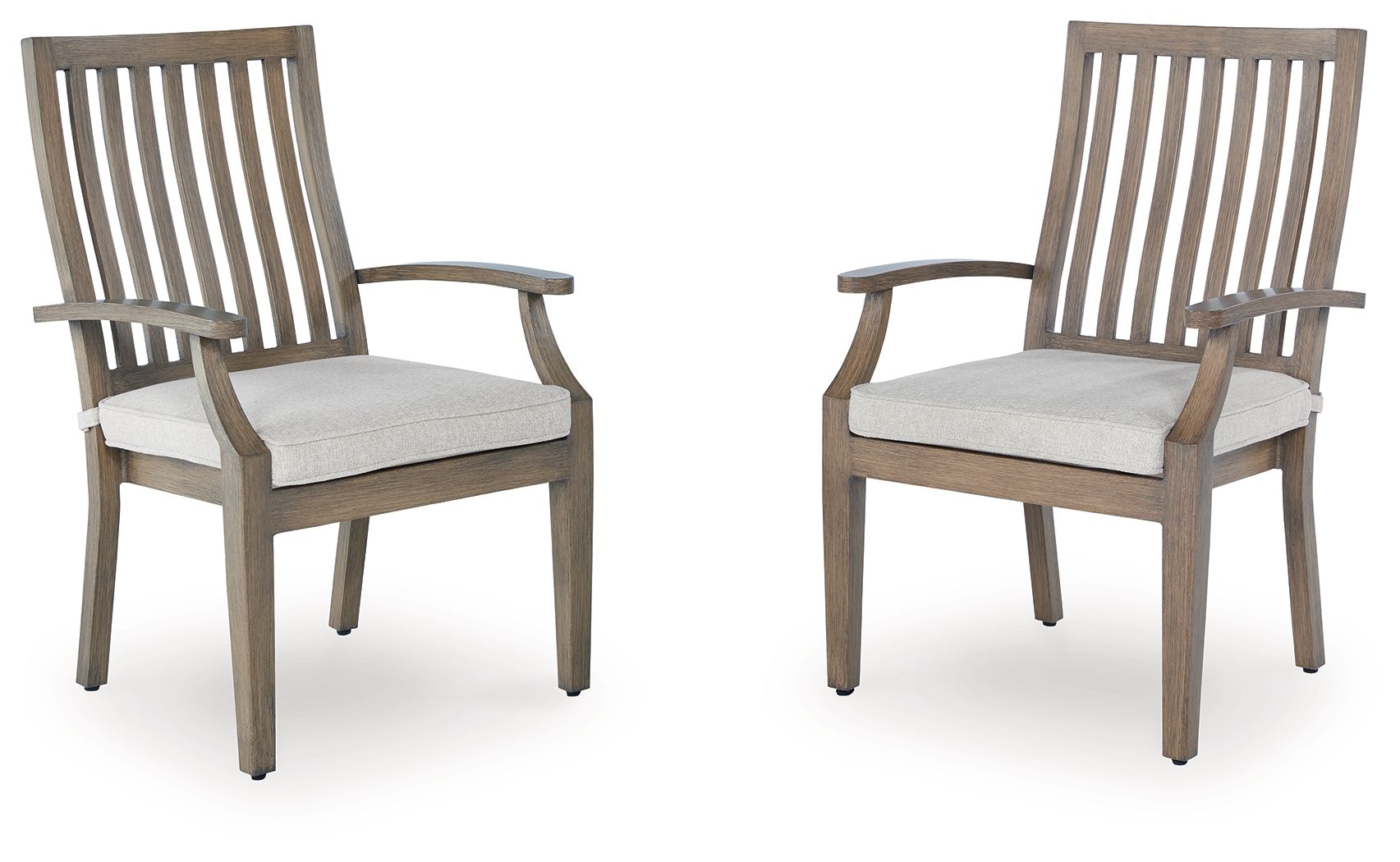 Rainier Ranch - Brown / Beige - Arm Chair With Cushion (Set of 2) - Urban Living Furniture (Los Angeles, CA)