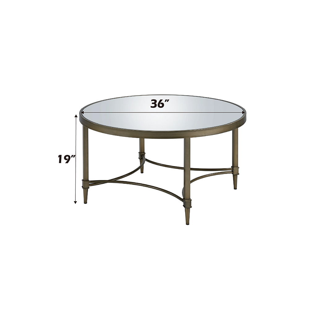 Aditya - Coffee Table - Antique Brass - Urban Living Furniture (Los Angeles, CA)
