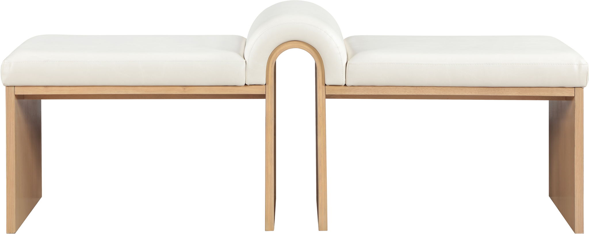 Delphine - Bench - Natural Base