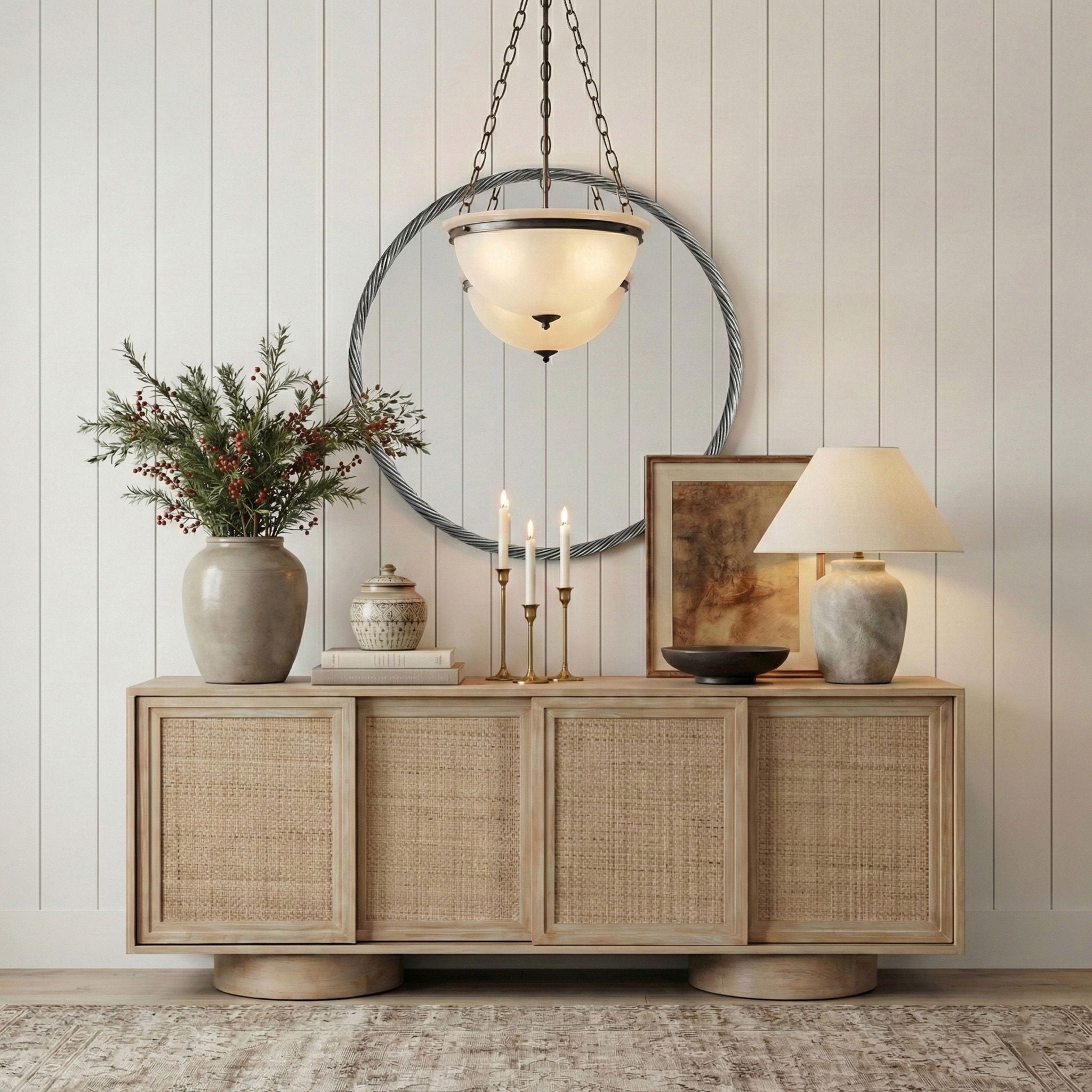 Avara - Round Mirror - Urban Living Furniture (Los Angeles, CA)