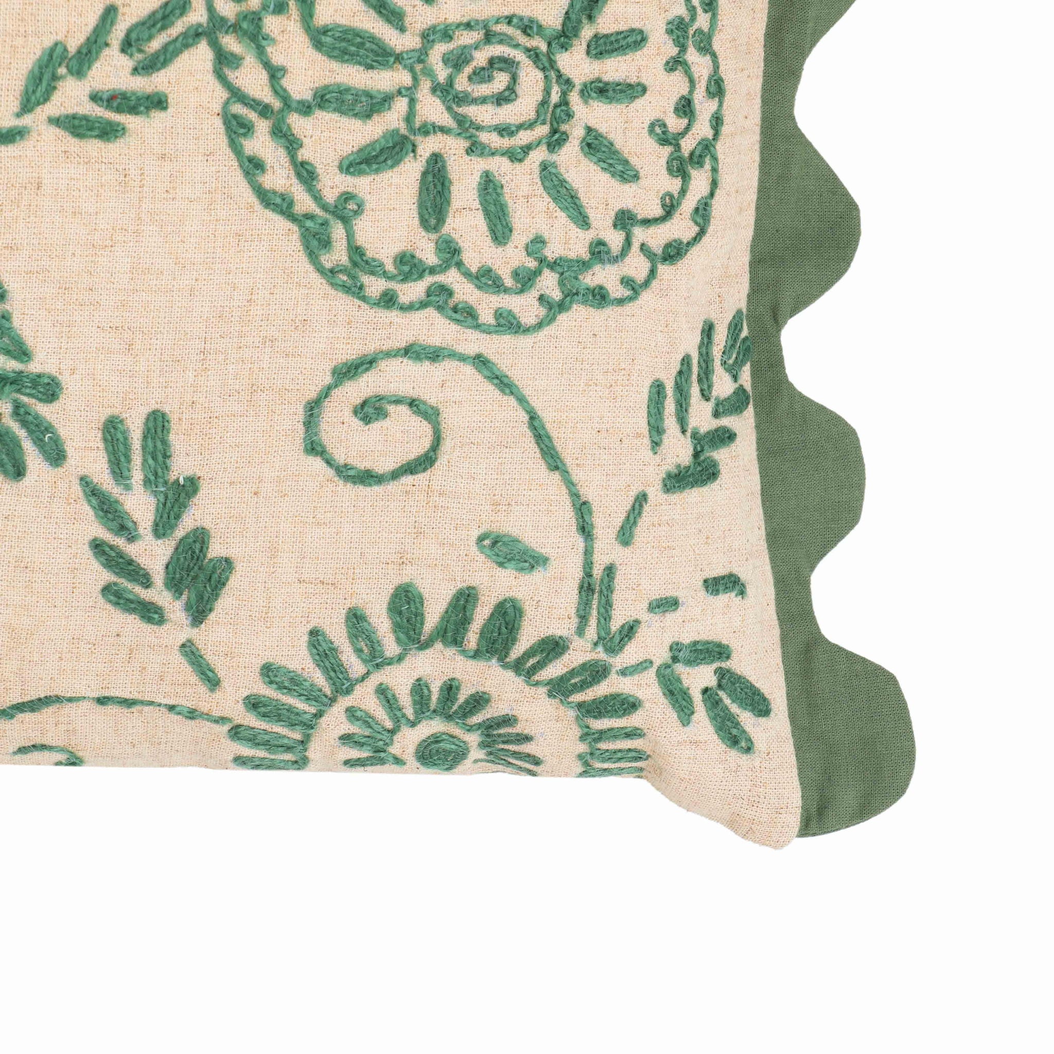 Portia - Embroidered Cotton Flex 20" x 12" Accent Cushion - Urban Living Furniture (Los Angeles, CA)