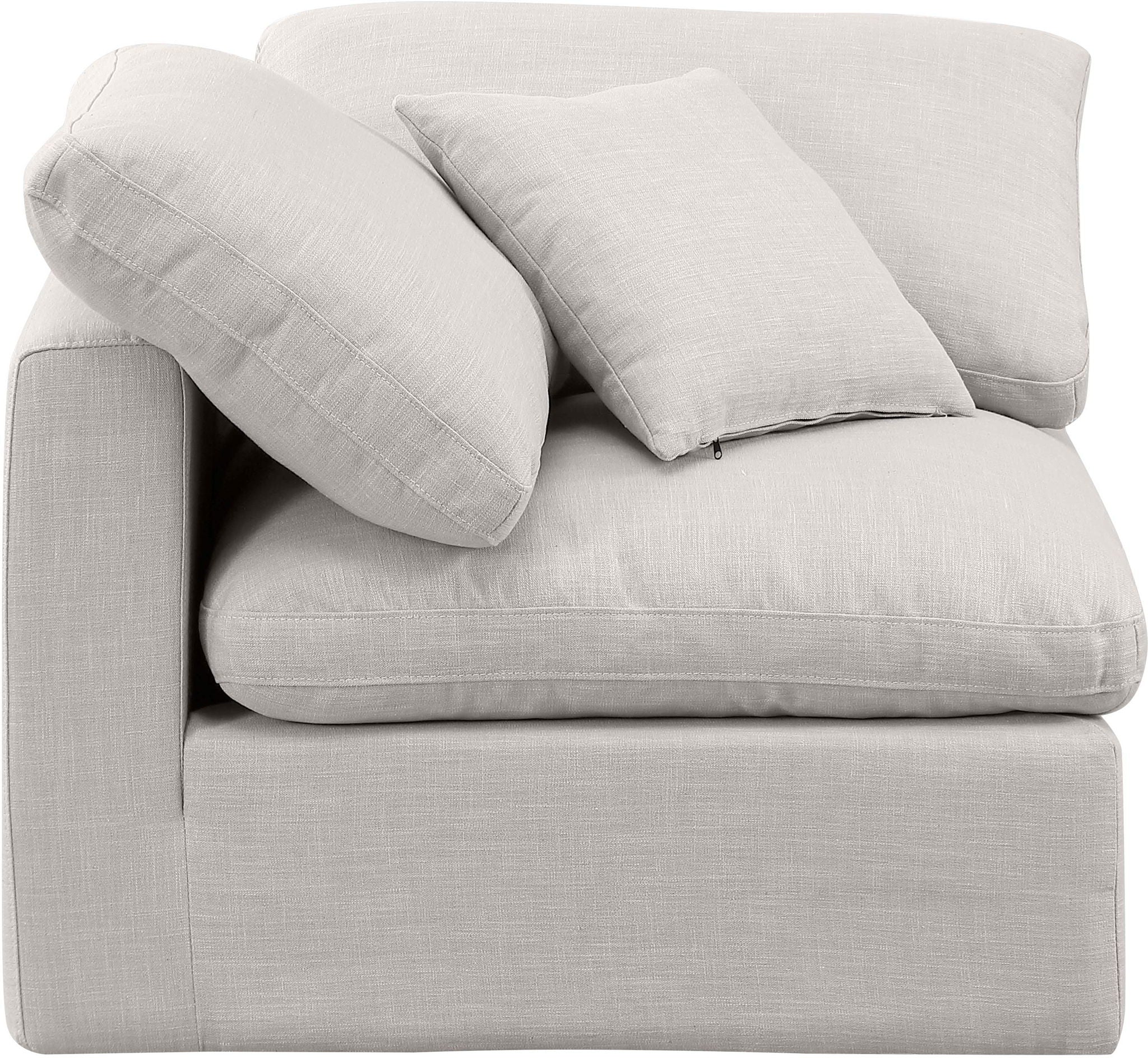 Indulge - Linen Corner Chair - Urban Living Furniture (Los Angeles, CA)